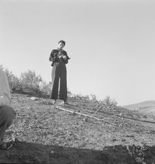 Woman at Cow Hollow, Oregon, 1939. Creator: Dorothea Lange