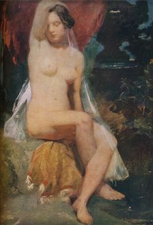 Woman at a Fountain c1840
