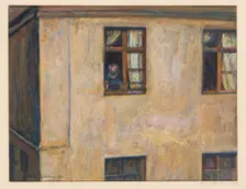 Woman at the window, 1909. Creator: Büttner, Erich (1889-1936)