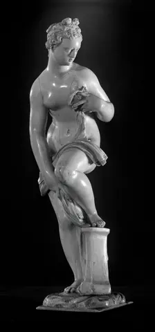 Woman Bathing, 1600/50. Creator: Unknown