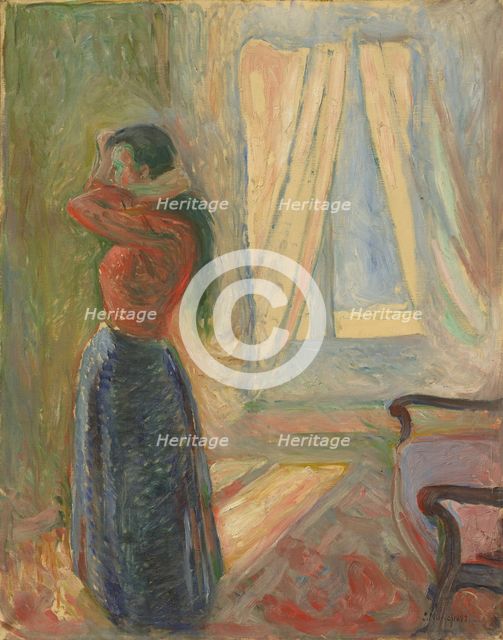 Woman Before a Mirror, 1892.