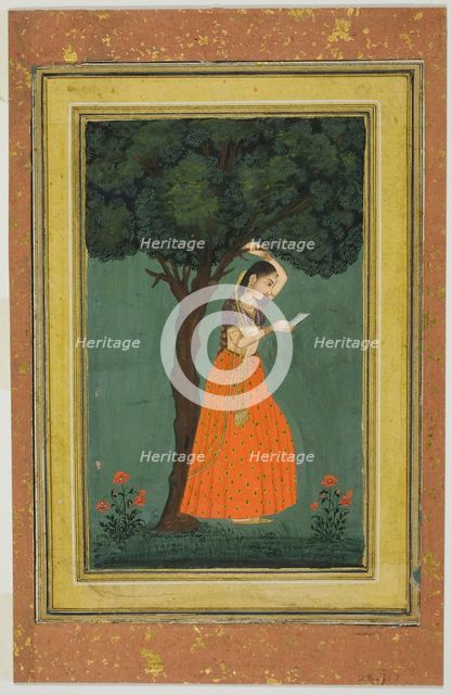 Woman Grasping Tree Branch, 18th/19th century. Creator: Unknown.
