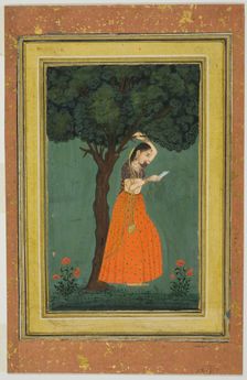 Woman Grasping Tree Branch, 18th/19th century. Creator: Unknown