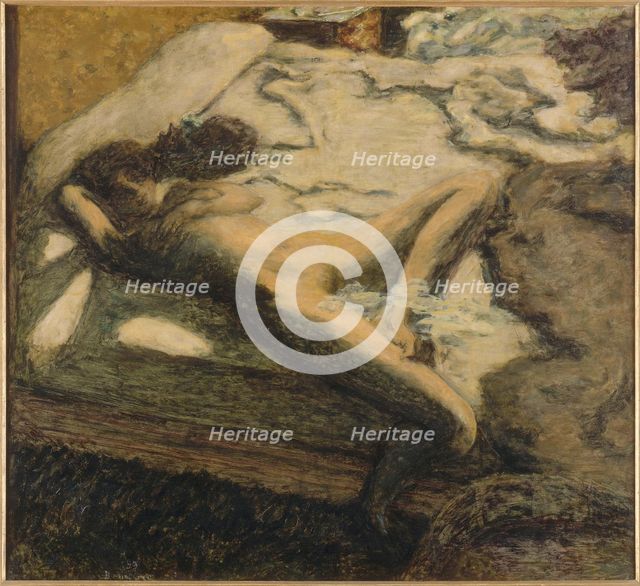 Woman Dozing on a Bed or The Indolent Woman, 1899.