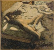 Woman Dozing on a Bed or The Indolent Woman, 1899