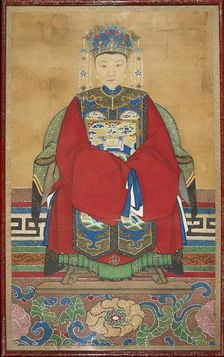 Woman dressed as wife of an official, 19th century, (1801 - 1900)