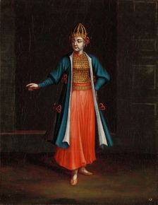 Woman from the Bulgarian Coast, 1700-1737. Creator: Workshop of Jean Baptiste Vanmour