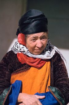 Woman from an Aramaic speaking community, Iraq, 1977. Creator: Vivienne Sharp