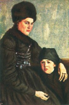 Woman from Dachau with child, c1928. Creator: Unknown