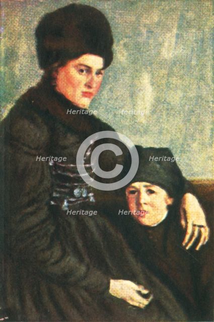 Woman from Dachau with child, c1928. Creator: Unknown.