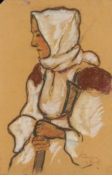 Woman from Liptov, 1931. Creator: Zolo Palugyay