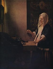 Woman Holding a Balance c1664. Artist: Jan Vermeer