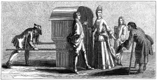 Woman in Costume of the Time of Louis XIV, (1885)