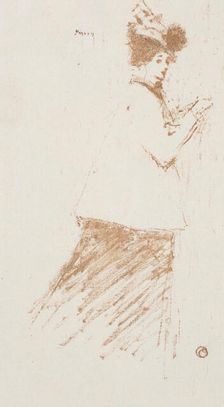 Woman in Cape and Hat, c1900-1925. Creator: Ernest Haskell