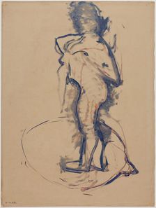 Woman in a Tub, c1900. Creator: Henri Matisse