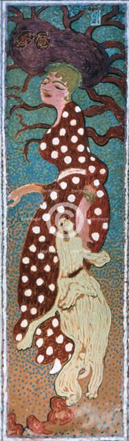 'Woman in a White Spotted Dress', 1891. Artist: Pierre Bonnard