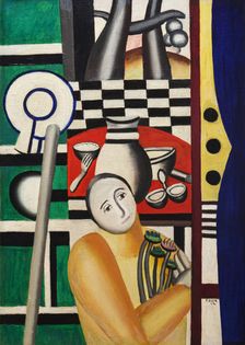 Woman in a garden (Femme dans un jardin), 1922. Creator: Fernand Leger