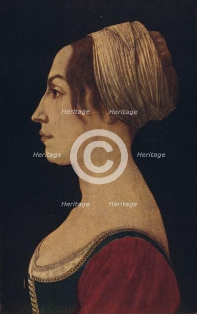 Woman in Green and Crimson, 15th century (1906). Artist: Piero del Pollaiolo