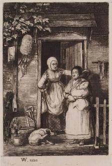 Woman in Doorway, c1820. Creator: David Wilkie