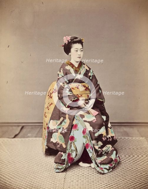 Woman in Festival Costume, c1885. Creator: Unknown.