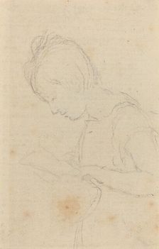 Woman in Profile. Creator: John Flaxman