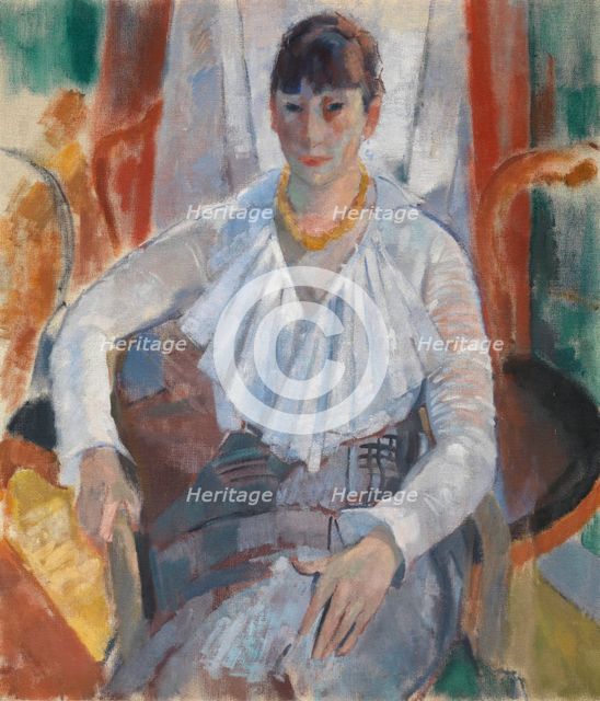 Woman in White, 1915. Creator: Rik Wouters.