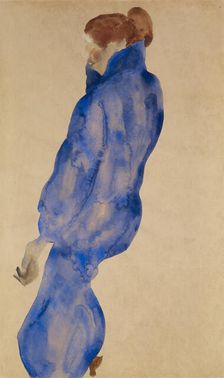 Woman in the blue dress, 1911
