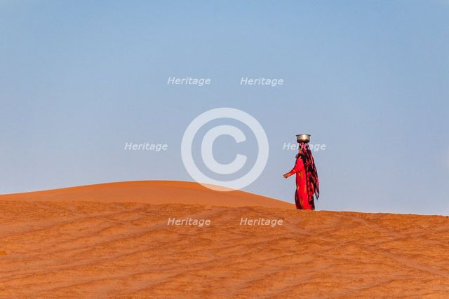 Woman in the Desert. Creator: Dorte Verner.