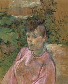 Woman in the Garden of Monsieur Forest 1889-1891. Artist: Henri de Toulouse-Lautrec
