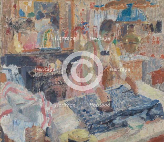 Woman Ironing, 1912. Creator: Wouters, Rik (1882-1916).