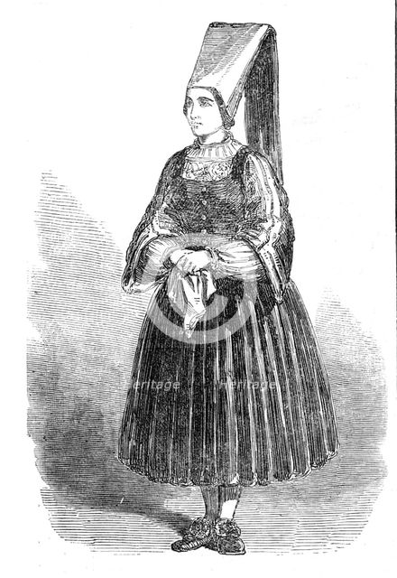 Woman of Ostenfeldt, 1854. Creator: Unknown.