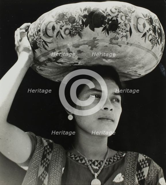Woman of Tehuantepec, c1929. Creator: Tina Modotti.