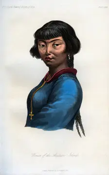 Woman of the Aleutian Islands 1848