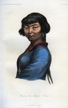Woman of the Aleutian Islands 1848