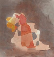 Woman Leaning Back, 1929. Artist: Klee, Paul (1879-1940)