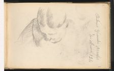 Woman Leaning Forward, 1888/1891. Creator: Paul Cezanne