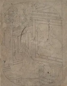 Woman Leaving Her Lover, ca. 1790-1820. Creator: Unknown