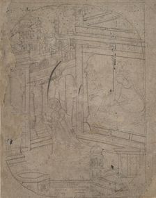 Woman Leaving Her Lover, ca. 1790-1820. Creator: Unknown