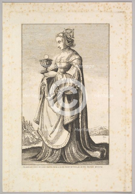 Woman, mid 18th-19th century. Creator: Jane Smith.