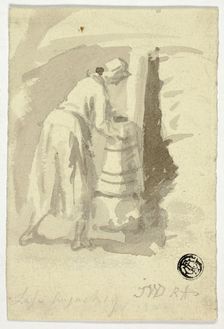 Woman Near Stove, 1819. Creator: James Ward