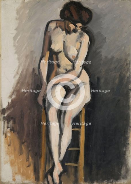 Woman Nude, probably between 1900 and 1945. Creator: Albert Marquet.