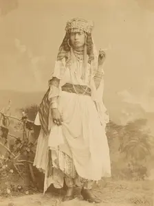 Woman smoking, about 1865-1885. Creator: Unknown