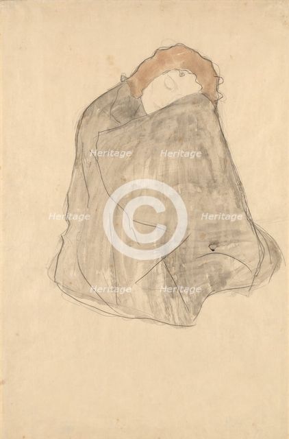 Woman seated, 1908-1909. Artist: Klimt, Gustav (1862-1918)