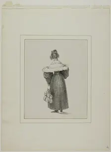 Woman Seen from the Back, n.d. Creator: Unknown