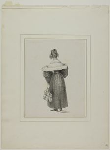 Woman Seen from the Back, n.d. Creator: Unknown