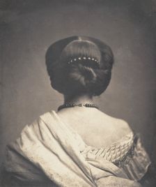 [Woman Seen from the Back], ca. 1862. Creator: Onésipe Aguado de las Marismas