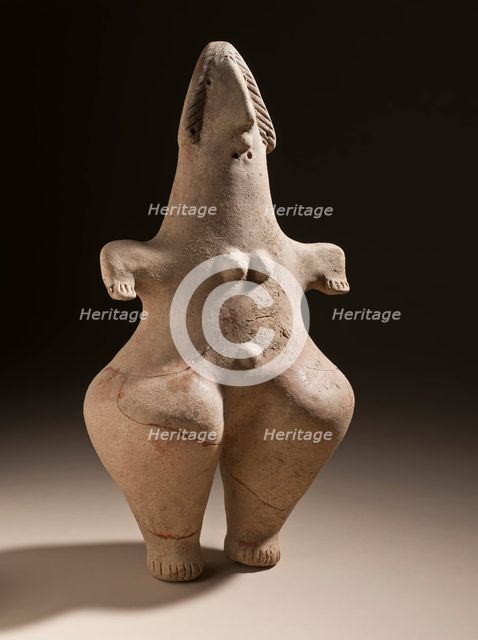 Woman Standing, between c.1000 and c.800 B.C.. Creator: Unknown.