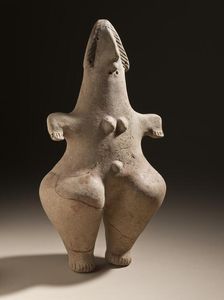 Woman Standing, between c.1000 and c.800 B.C.. Creator: Unknown