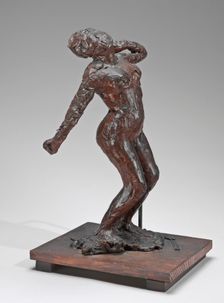 Woman Stretching, c. 1896/1911. Creator: Edgar Degas