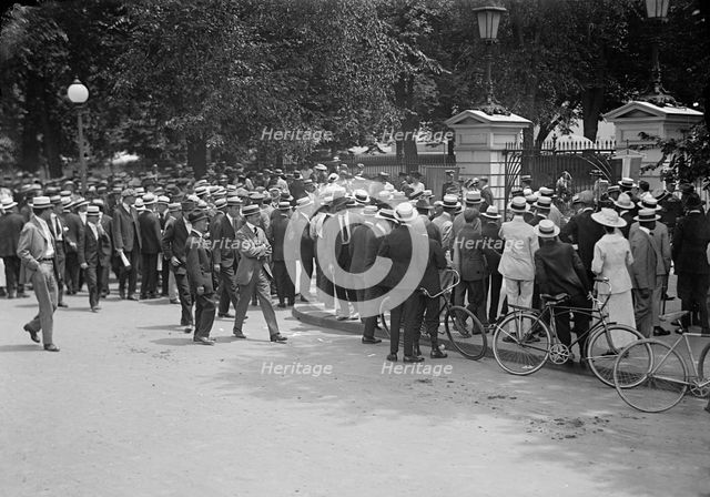 Woman Suffrage, 1917. Creator: Harris & Ewing.